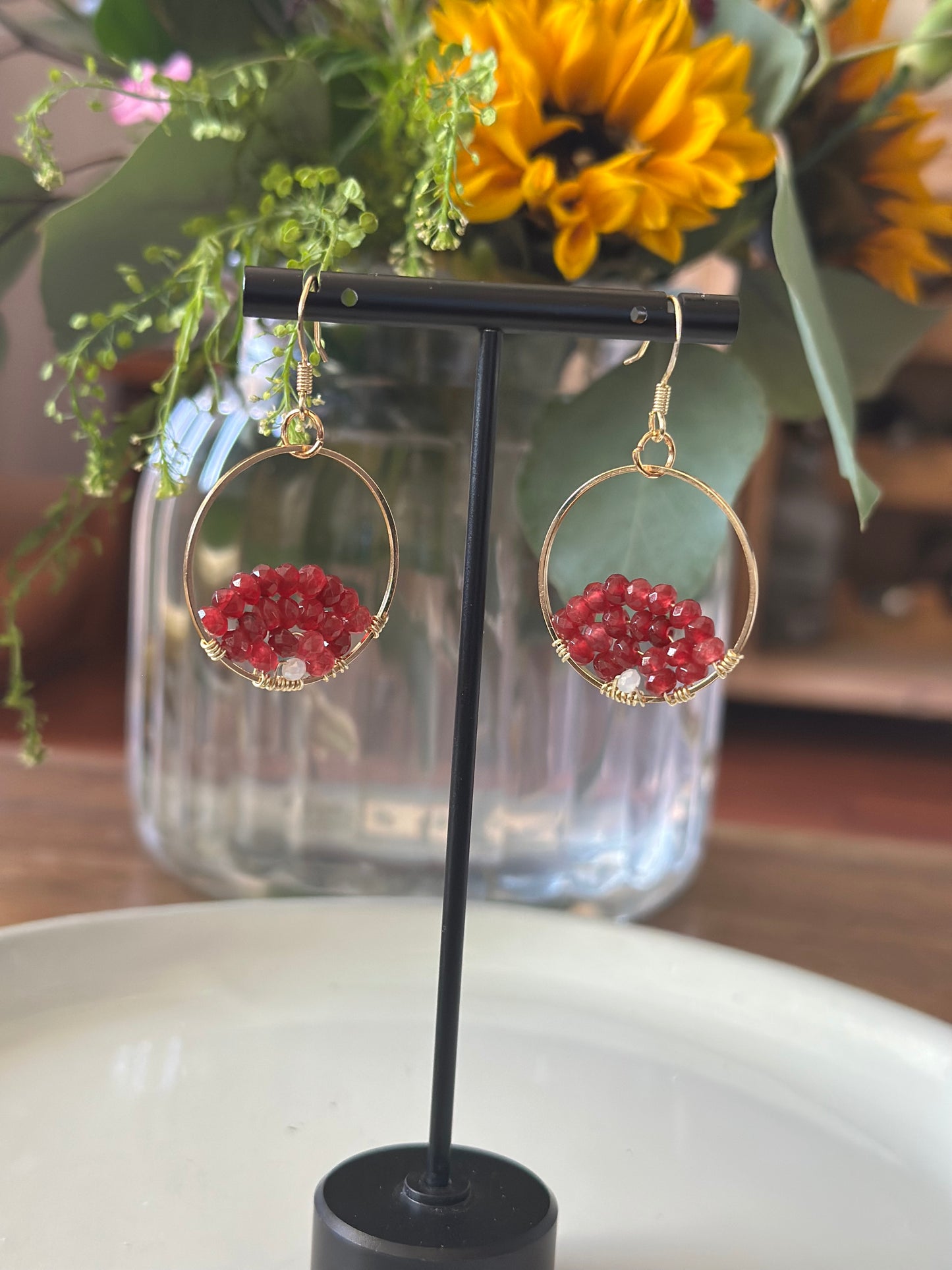 Dangle and Drop and Wine and Gold.