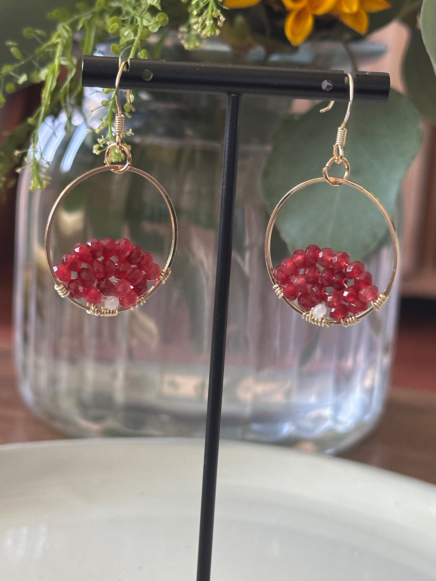 Dangle and Drop and Wine and Gold.