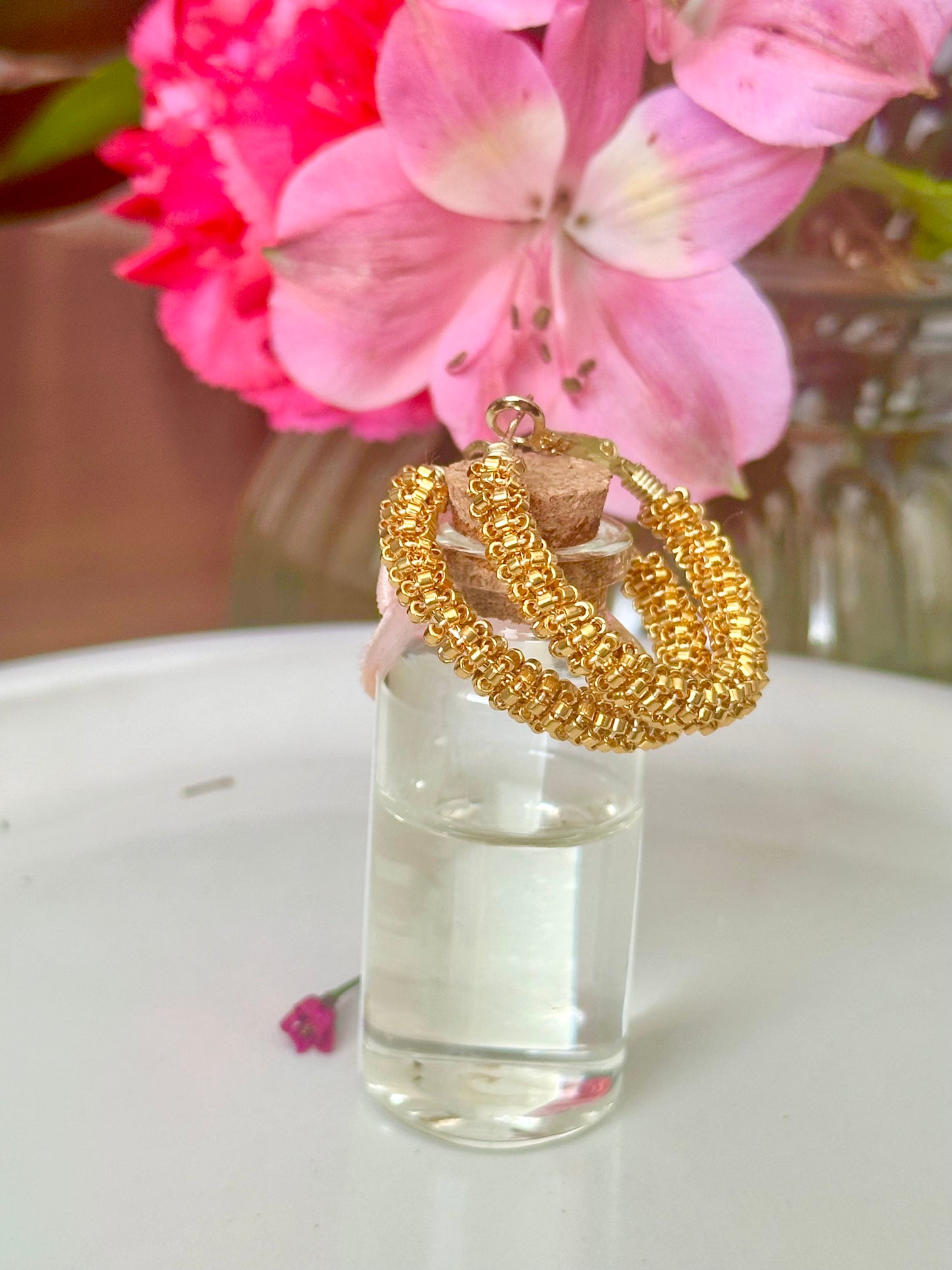 Hoop Earrings in Gold