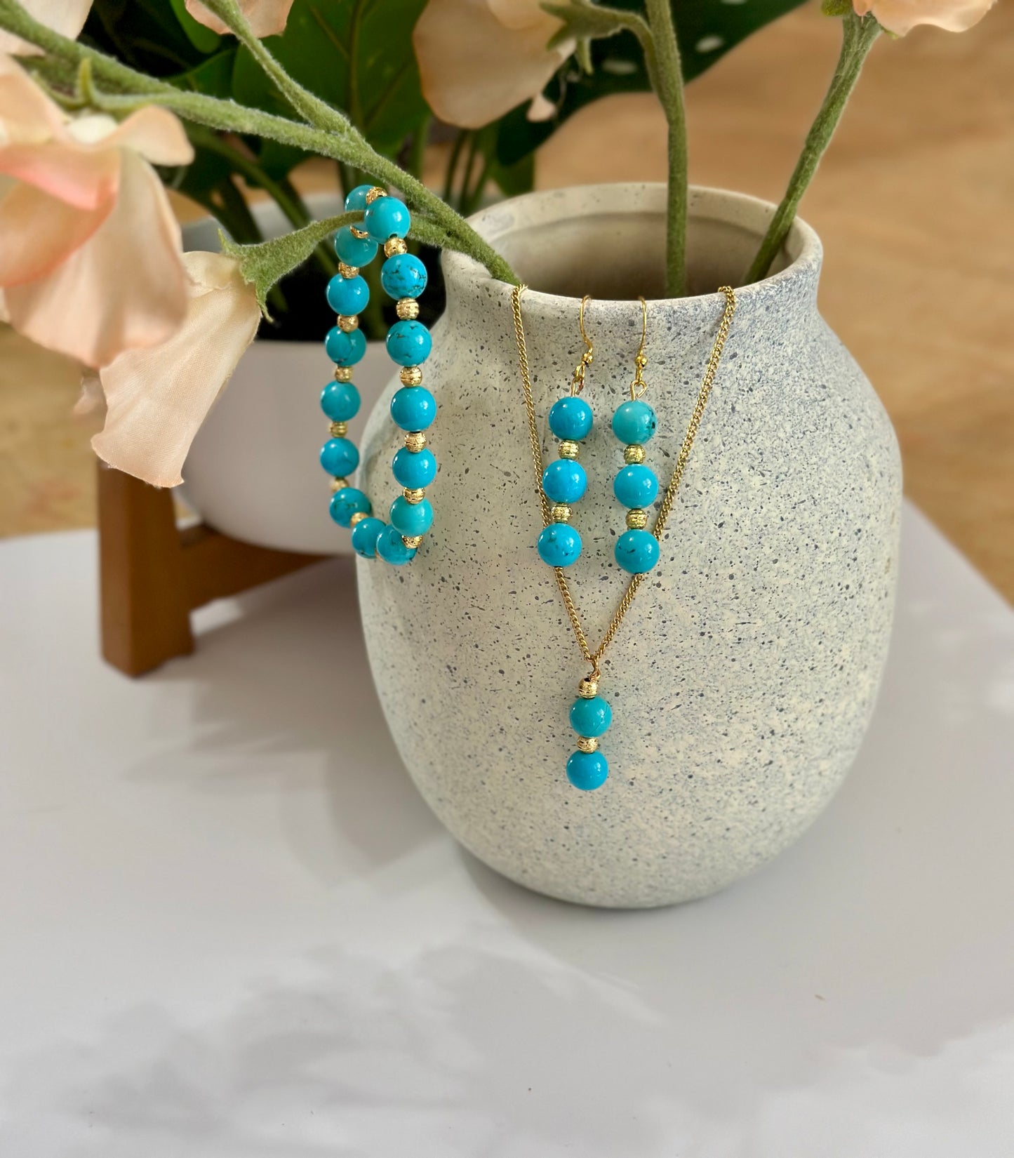 Jewelry Set (3 pieces)in Blue