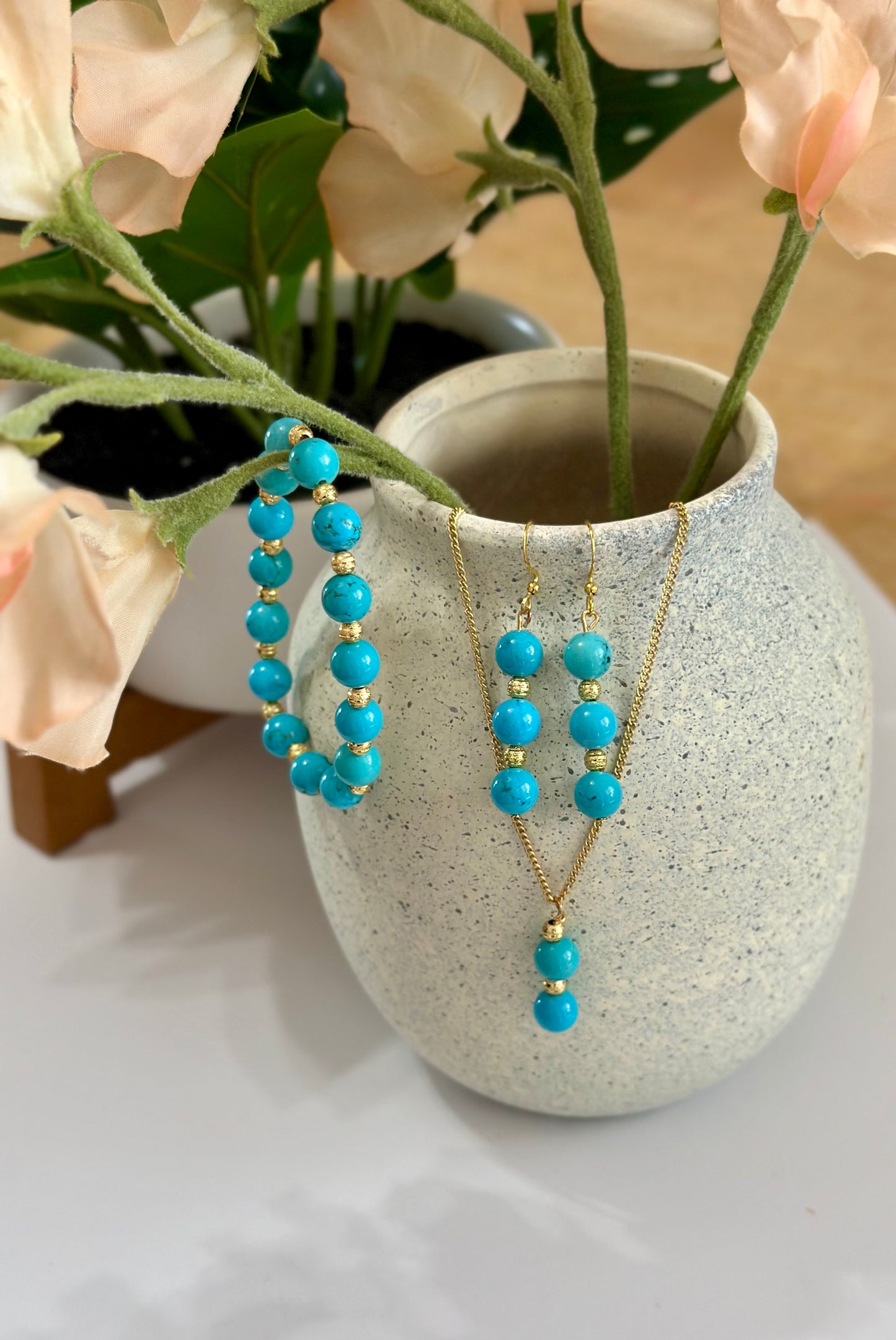 Jewelry Set (3 pieces)in Blue