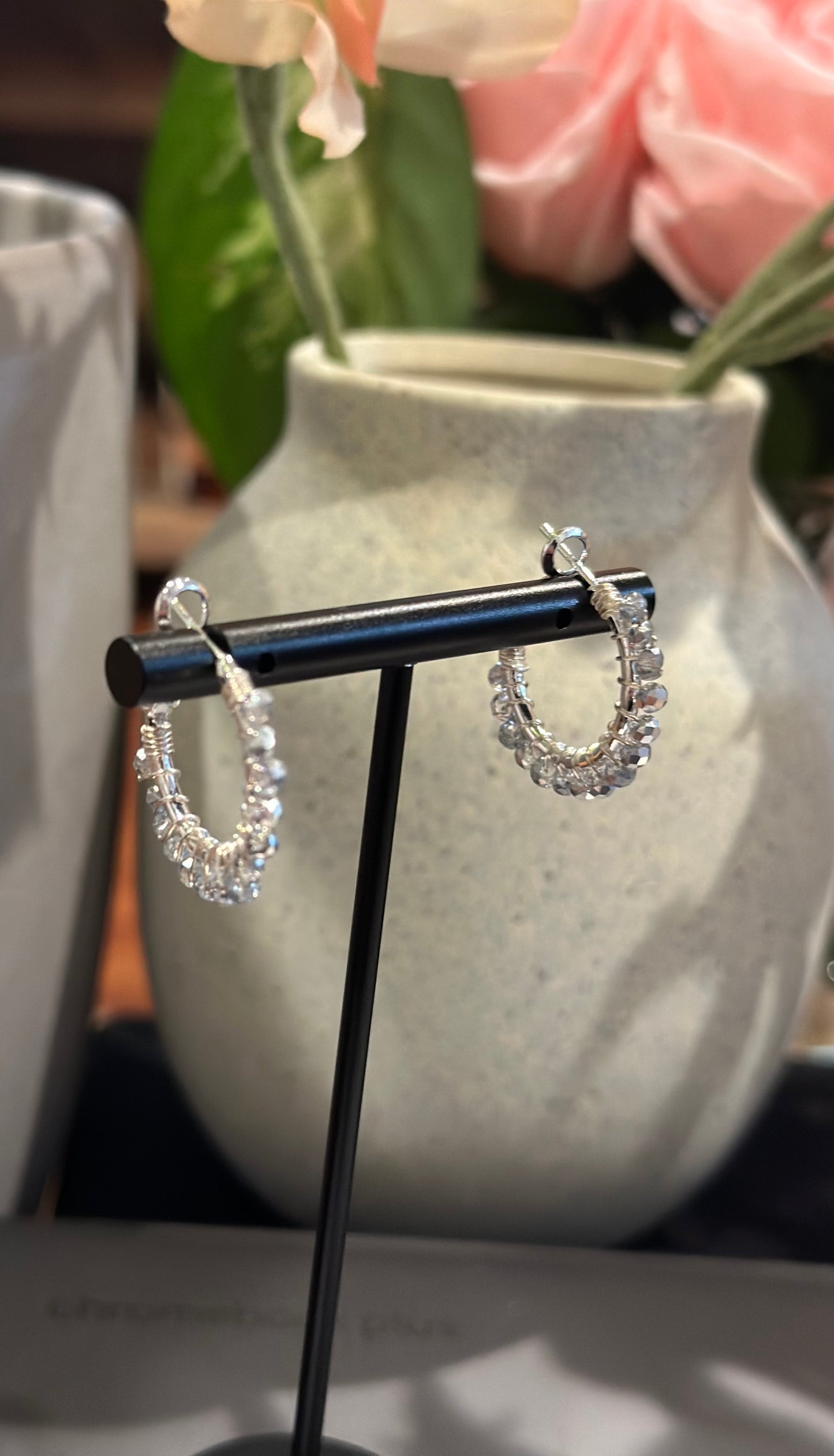 Hoop Earrings in Silver