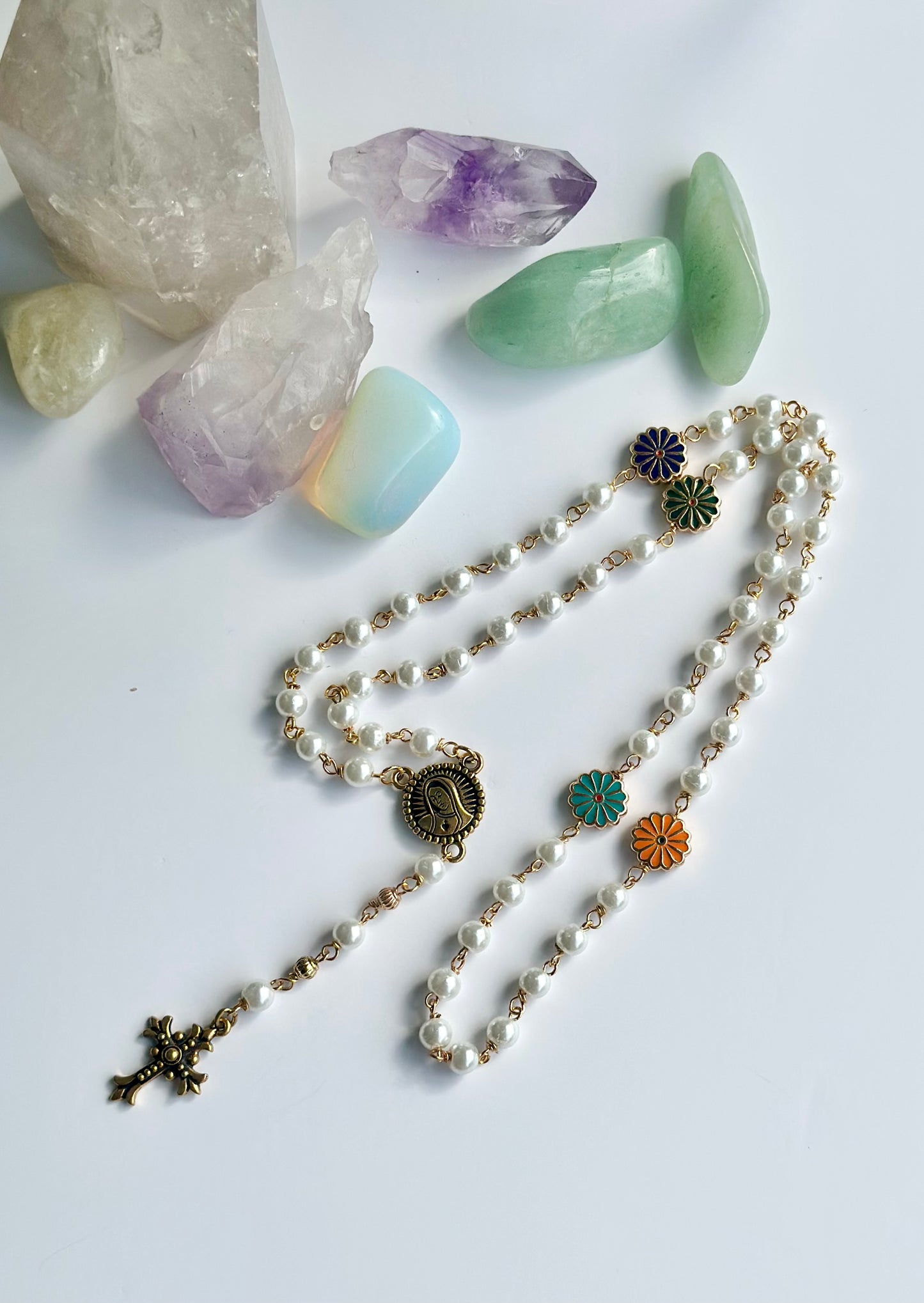 Rosary with Pearls