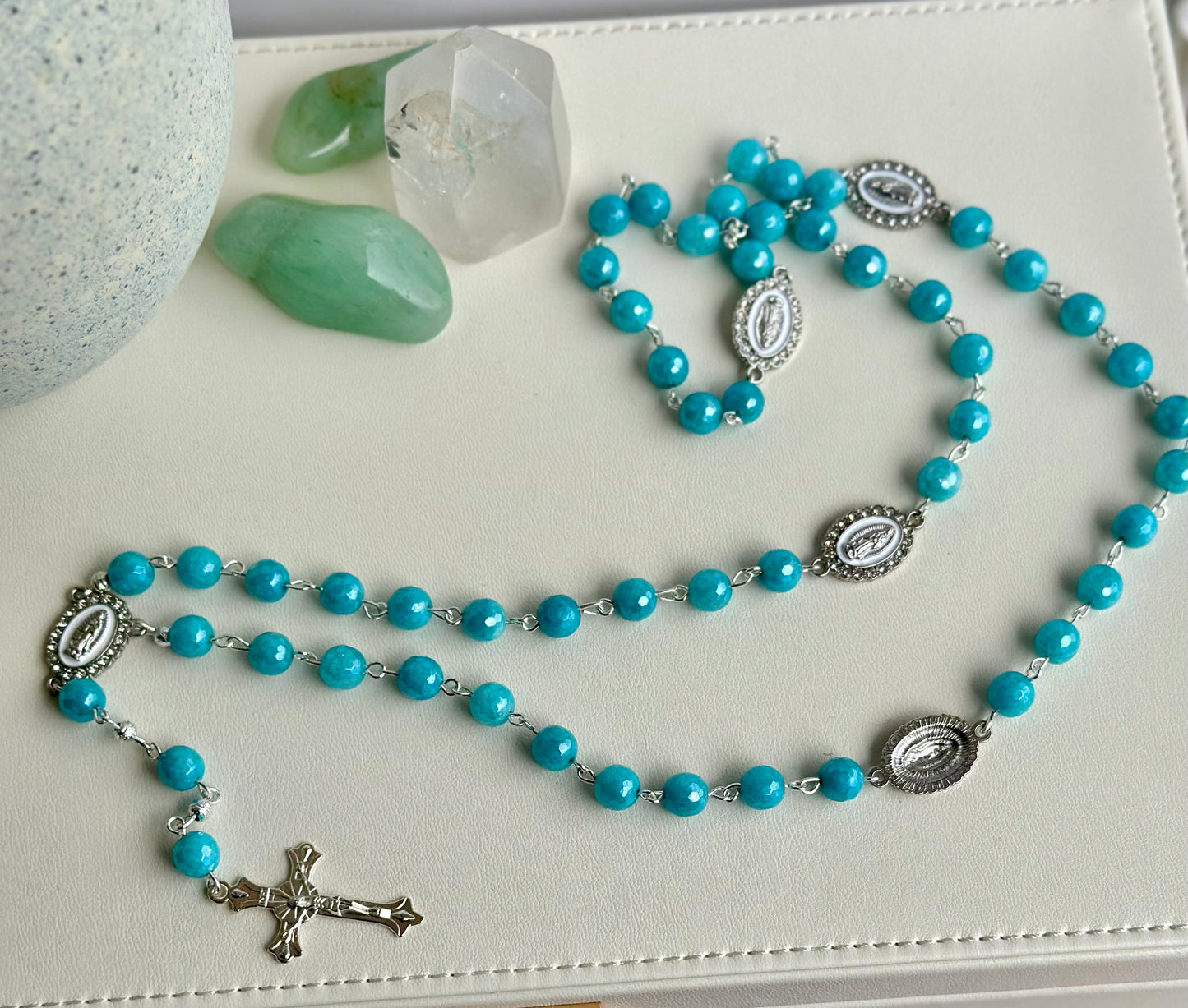 Rosary in Blue