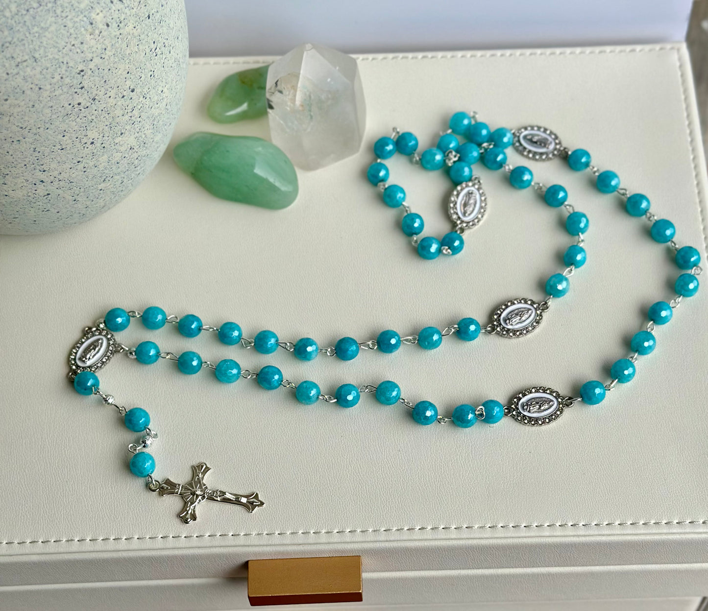 Rosary in Blue