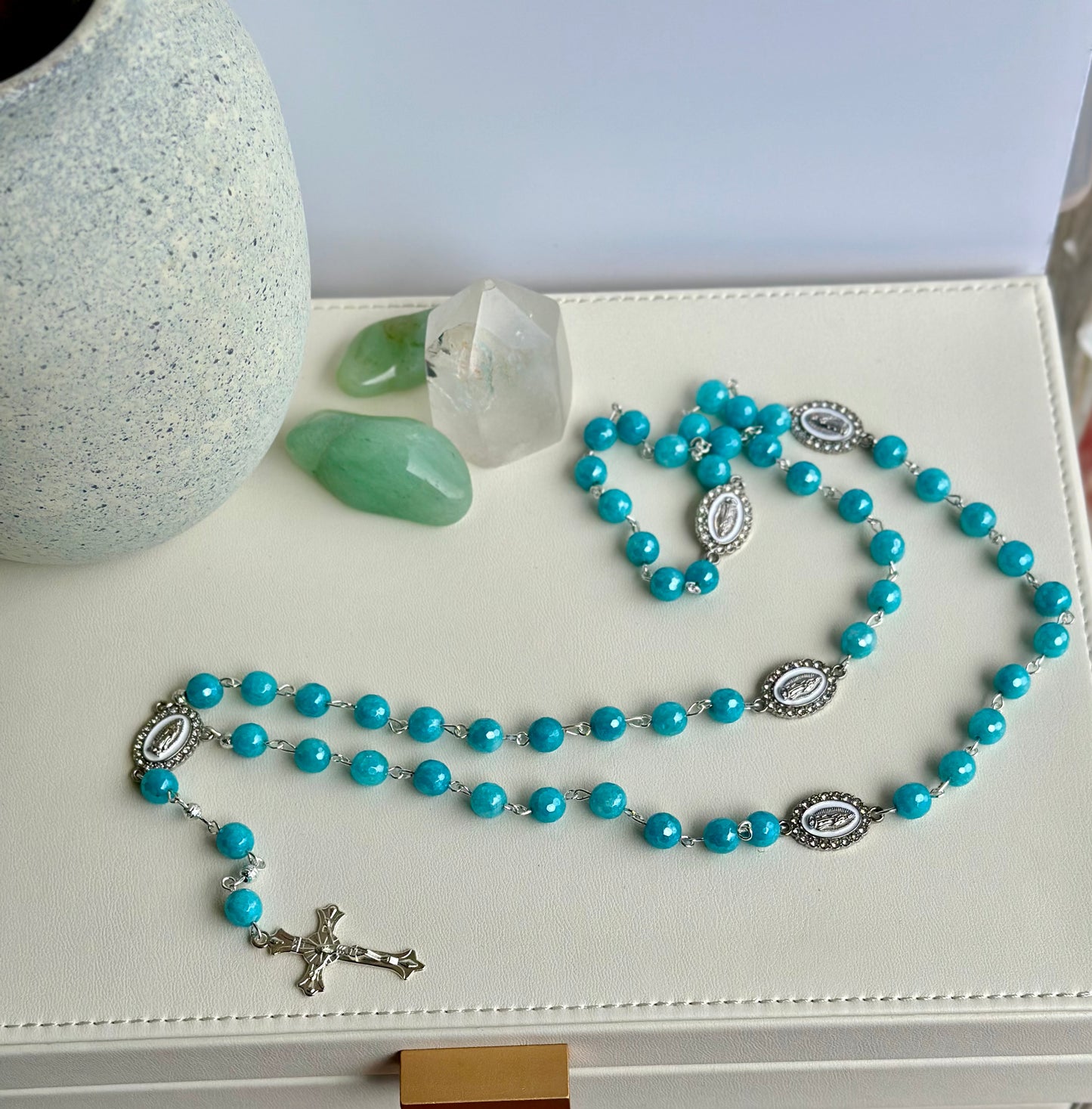 Rosary in Blue