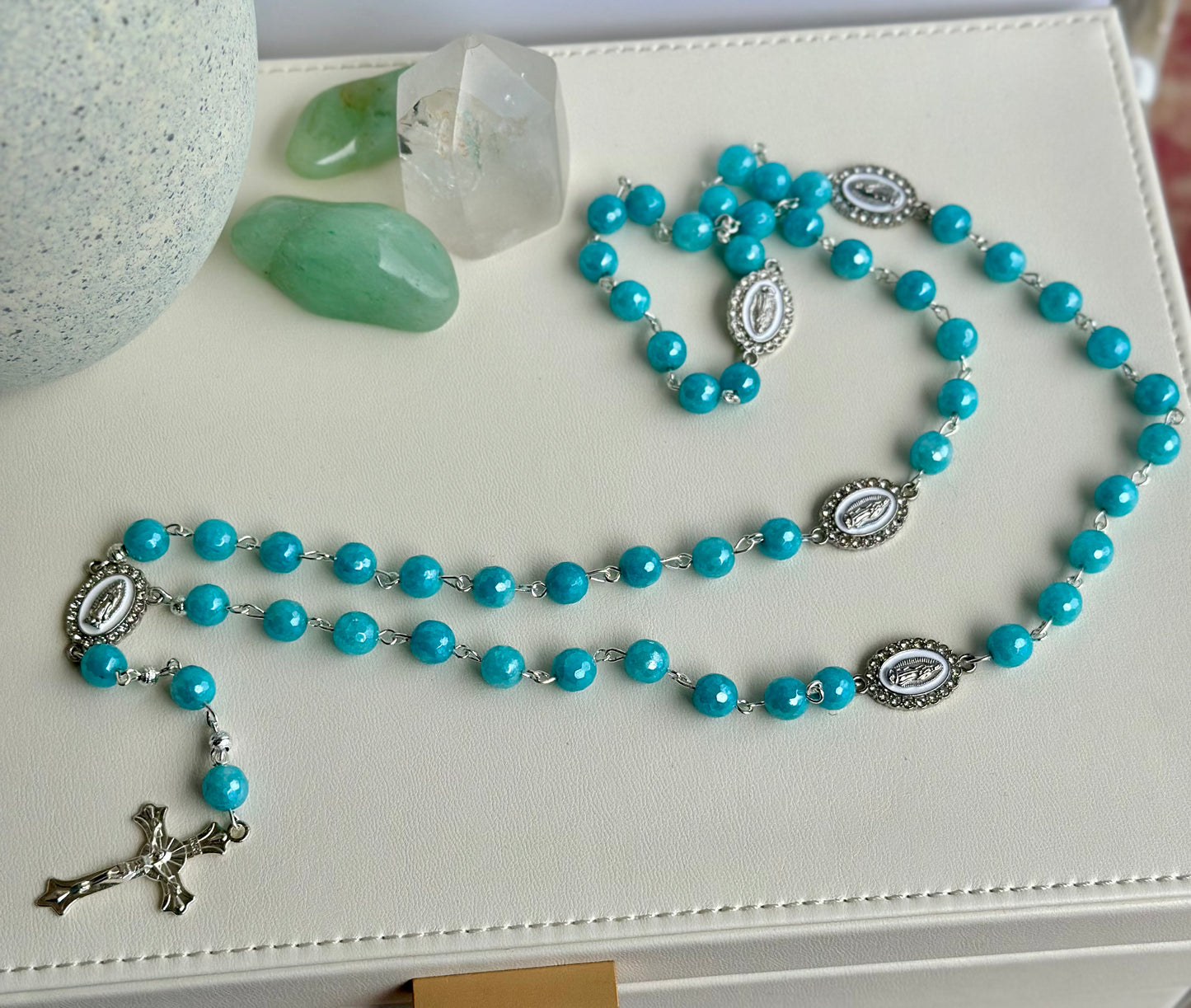 Rosary in Blue