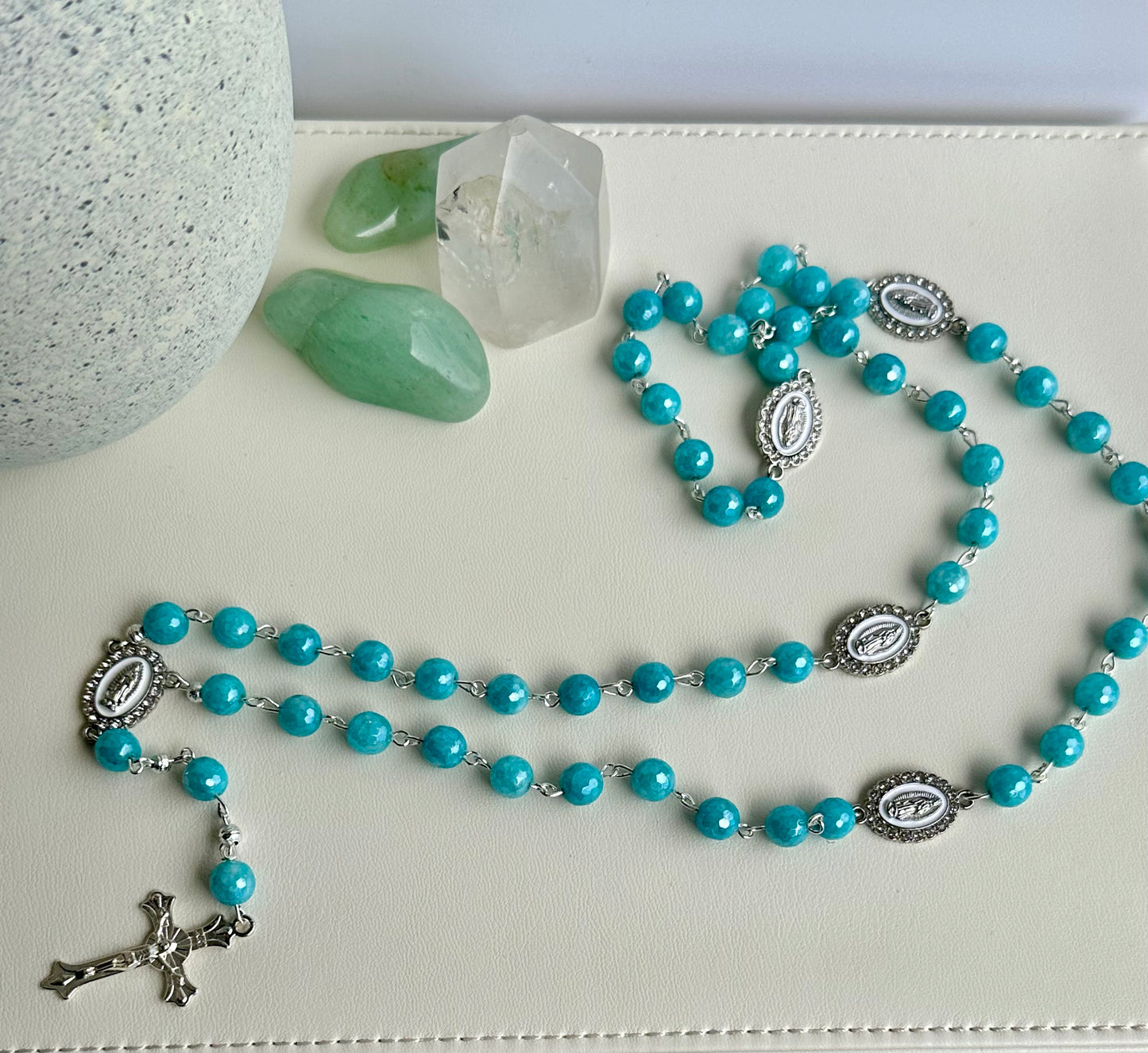 Rosary in Blue